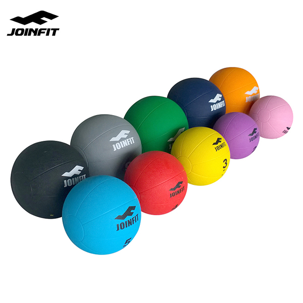 JOINFIT捷英飛健身藥球高彈實心球 腰腹部體能康復訓練橡膠重力球